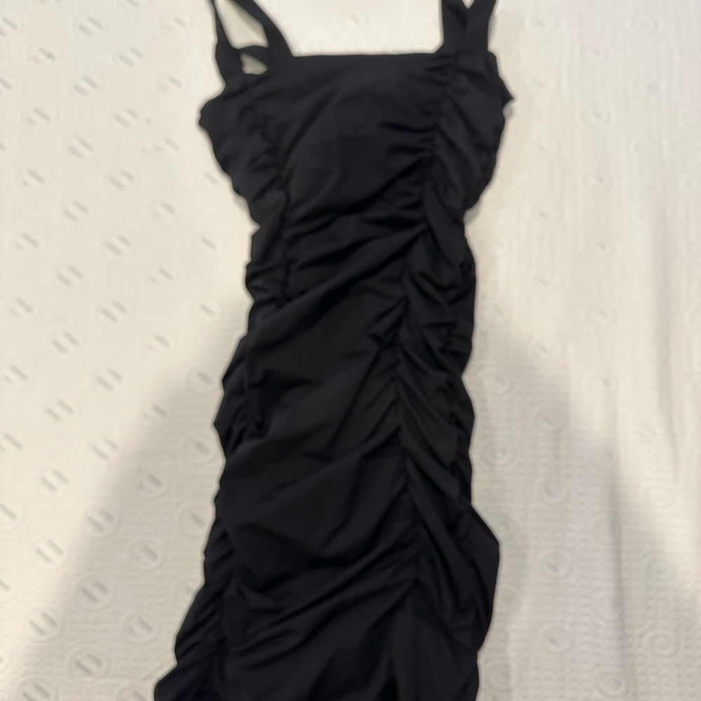 Black party dress size small new with tags